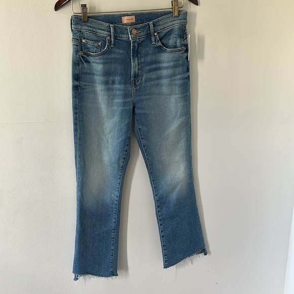MOTHER The Insider Crop Step Fray Size 28 NWT - Picture 6 of 15